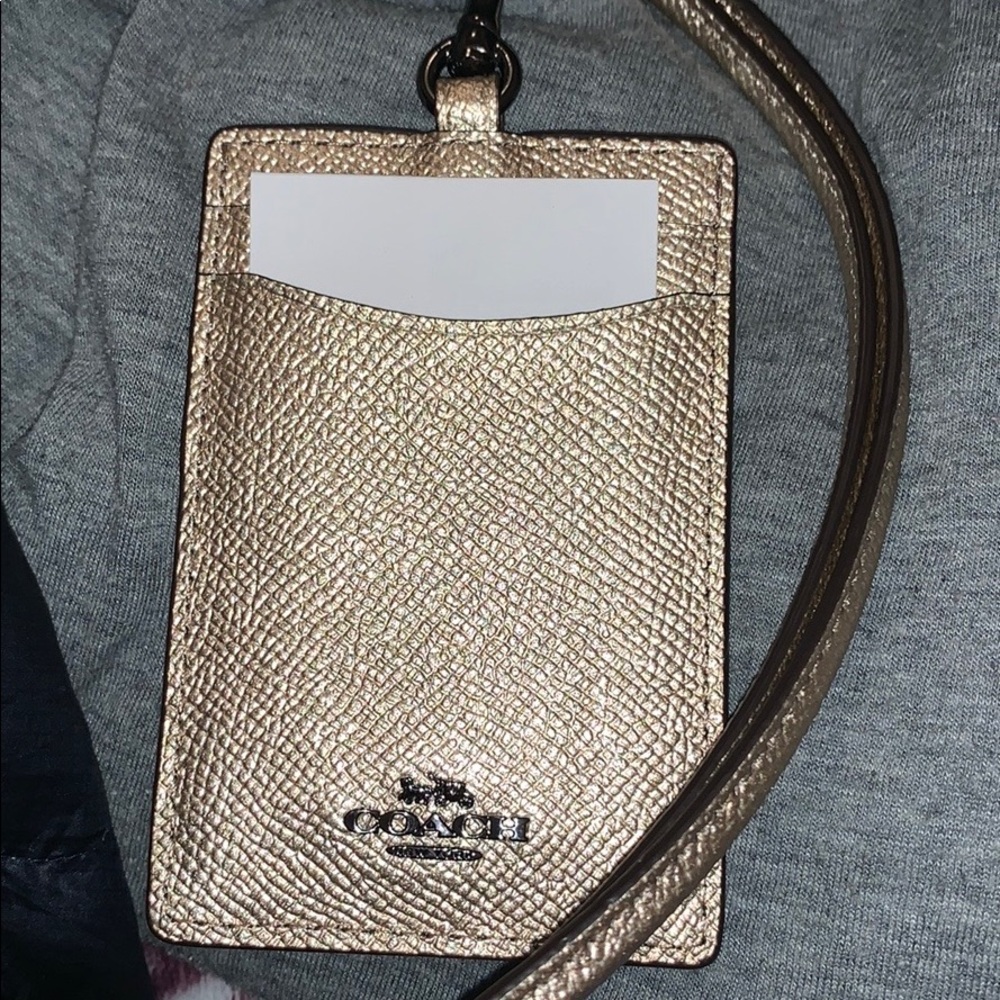 coach id lanyard